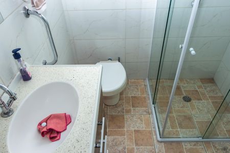 Banheiro de casa para alugar com 1 quarto, 40m² em Jardim Anhanguera, São Paulo