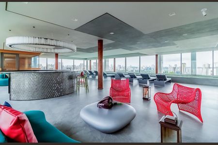 Studio para alugar com 36m², 1 quarto e sem vaga Studio para alugar com 36m², 1 quarto e sem vagaÁrea comum - Salão de festas