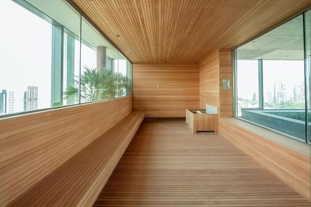 Studio para alugar com 36m², 1 quarto e sem vaga Studio para alugar com 36m², 1 quarto e sem vagaÁrea comum - Sauna