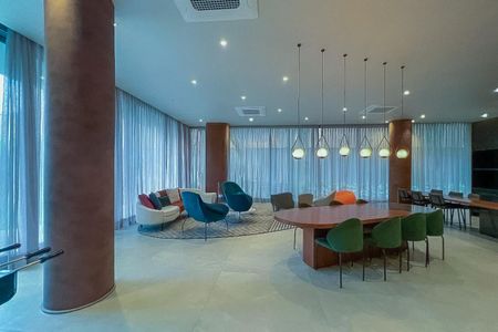 Studio para alugar com 36m², 1 quarto e sem vaga Studio para alugar com 36m², 1 quarto e sem vagaÁrea comum - Salão de festas