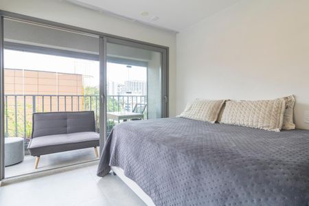 Studio de kitnet/studio para alugar com 1 quarto, 36m² em Indianópolis, São Paulo