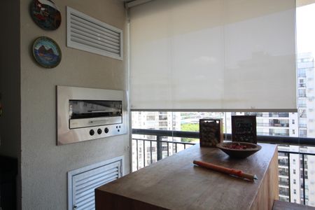 Varanda da Sala de apartamento à venda com 4 quartos, 166m² em Barra Olímpica, Rio de Janeiro