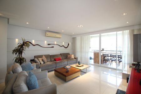 Sala de apartamento à venda com 4 quartos, 166m² em Barra Olímpica, Rio de Janeiro