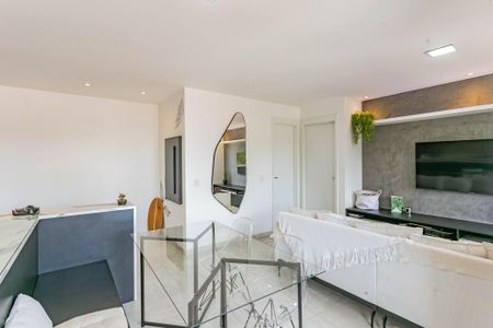 Sala de apartamento à venda com 1 quarto, 55m² em Vila Dom Pedro I, São Paulo