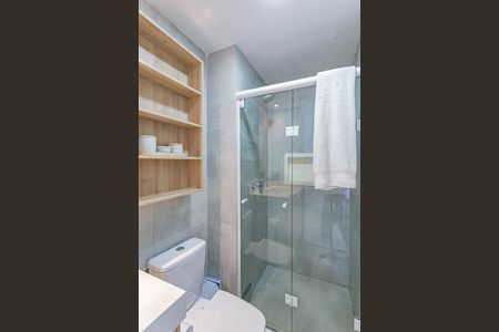 Apartamento à venda com 55m², 1 quarto e 1 vaga Apartamento à venda com 55m², 1 quarto e 1 vagaBanheiro da Suíte