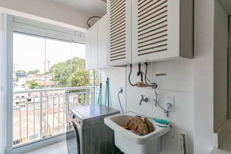 Área de Serviço de apartamento à venda com 1 quarto, 55m² em Vila Dom Pedro I, São Paulo