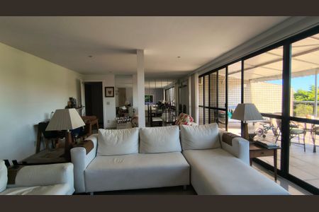 Sala de apartamento para alugar com 5 quartos, 326m² em Recreio dos Bandeirantes, Rio de Janeiro