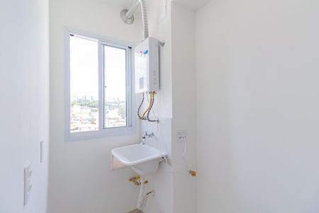 Apartamento para alugar com 40m², 2 quartos e sem vagaDetalhe da area de serviço