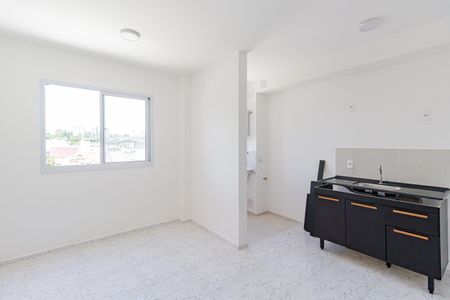 Sala/Cozinha de apartamento para alugar com 2 quartos, 40m² em Santo Amaro, São Paulo