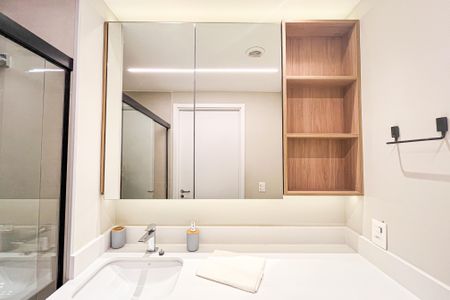 Apartamento para alugar com 25m², 1 quarto e sem vagaBanheiro