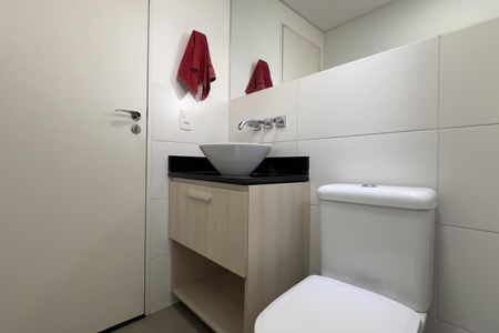 Banheiro de apartamento para alugar com 1 quarto, 39m² em Vila Augusta, Guarulhos