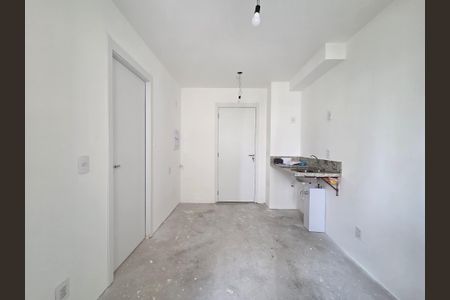 Sala/Cozinha de apartamento à venda com 1 quarto, 25m² em Vila Nova Conceição, São Paulo