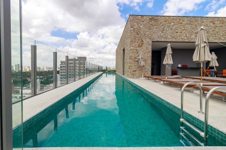 Studio para alugar com 21m², 1 quarto e sem vagaPiscina