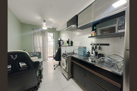 Sala/Cozinha de apartamento à venda com 1 quarto, 29m² em Vila Romana, São Paulo