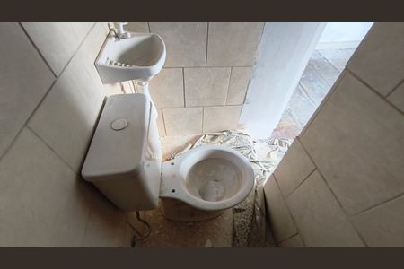 Banheiro de kitnet/studio para alugar com 1 quarto, 20m² em Ipiranga, São Paulo