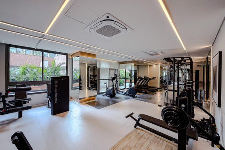 Apartamento à venda com 145m², 2 quartos e 2 vagasÁrea comum - Academia