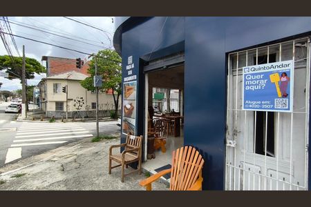 Studio para alugar com 24m², 1 quarto e sem vagaFachada + Plaquinha