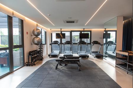 Studio para alugar com 20m², 1 quarto e sem vagaÁrea comum - Academia