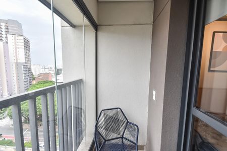 Studio para alugar com 20m², 1 quarto e sem vagaVaranda