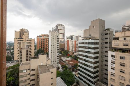 Sala - Vista de apartamento à venda com 3 quartos, 146m² em Pinheiros, São Paulo