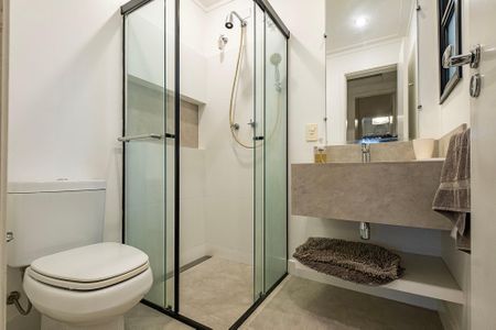 Apartamento para alugar com 146m², 3 quartos e 3 vagasBanheiro Social