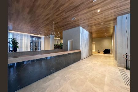 Studio à venda com 29m², 1 quarto e sem vagaHall social