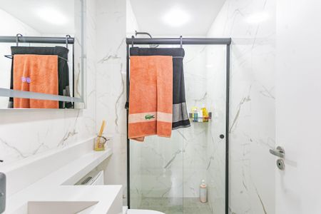 Banheiro da Suíte de apartamento à venda com 2 quartos, 36m² em Ipiranga, São Paulo