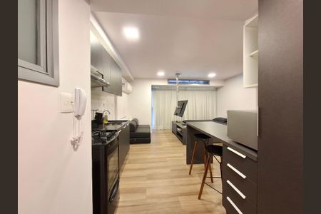 Cozinha  de apartamento para alugar com 1 quarto, 32m² em Centro, Rio de Janeiro