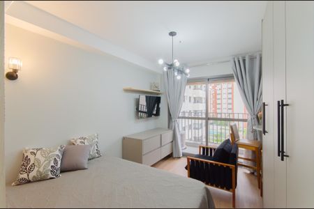 Sala/Quarto de kitnet/studio para alugar com 1 quarto, 24m² em Chácara Klabin, São Paulo