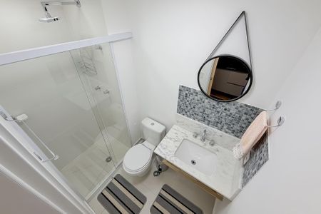 Studio à venda com 24m², 1 quarto e sem vaga Studio à venda com 24m², 1 quarto e sem vagaBanheiro