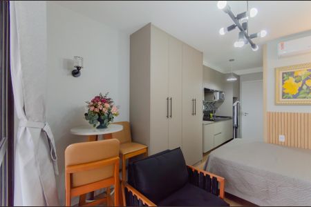Studio para alugar com 24m², 1 quarto e sem vagaSala/Quarto