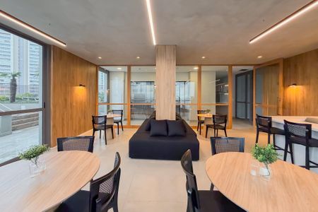 Studio à venda com 24m², 1 quarto e sem vaga Studio à venda com 24m², 1 quarto e sem vagaSalão de Festas e Espaço Gourmet