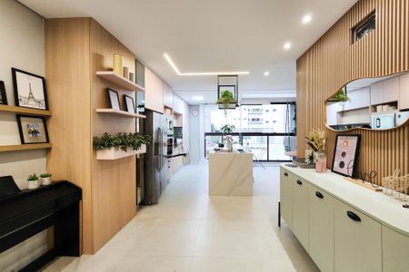 Apartamento à venda com 128m², 3 quartos e 2 vagasCozinha 