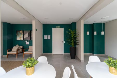 Apartamento para alugar com 32m², 2 quartos e sem vaga Apartamento para alugar com 32m², 2 quartos e sem vagaÁrea Comum - Salão de Festas