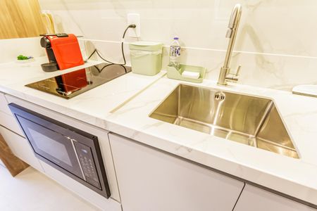 Studio para alugar com 25m², 1 quarto e sem vagaCozinha