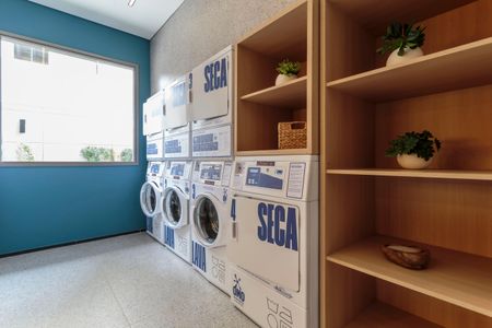 Studio para alugar com 25m², 1 quarto e sem vagaLavanderia