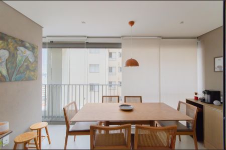 Varanda da Sala de apartamento à venda com 2 quartos, 63m² em Vila Mariana, São Paulo