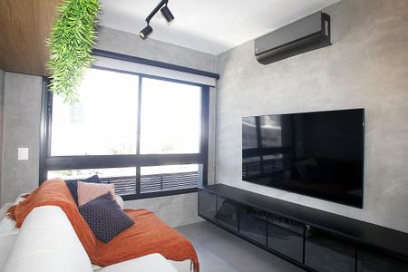 Sala de apartamento para alugar com 1 quarto, 44m² em Azenha, Porto Alegre