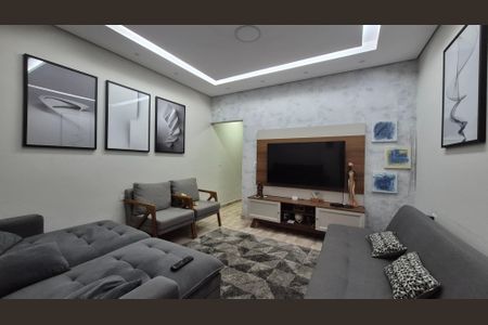 Sala de casa à venda com 2 quartos, 191m² em Jardim do Mirante, Santo André