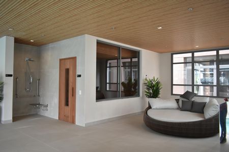 Studio à venda com 33m², 1 quarto e sem vagaSaúna