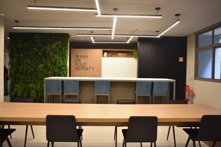 Studio à venda com 33m², 1 quarto e sem vagaLavanderia