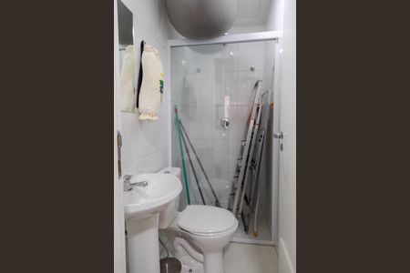 Apartamento à venda com 162m², 3 quartos e 3 vagasBanheiro da Área de Serviço