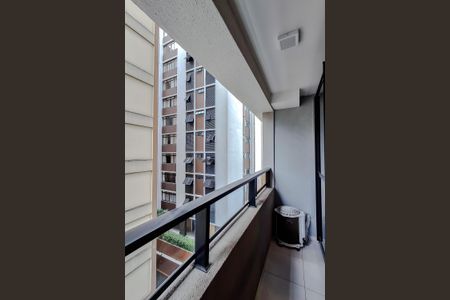 Studio para alugar com 22m², 1 quarto e sem vagaVaranda