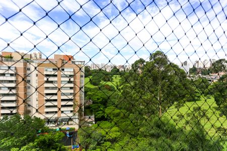 Sala vista de apartamento à venda com 3 quartos, 150m² em Paraíso do Morumbi, São Paulo