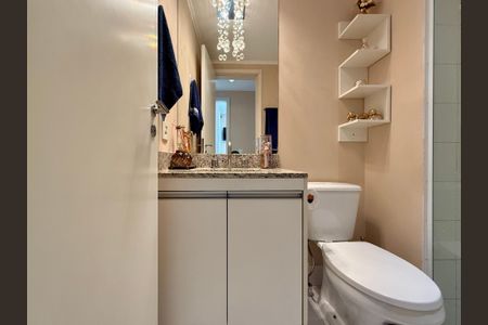 Apartamento à venda com 65m², 2 quartos e 1 vaga Apartamento à venda com 65m², 2 quartos e 1 vagaBanheiro Social