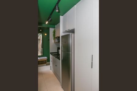 Studio à venda com 27m², 1 quarto e sem vagaCozinha