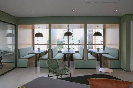 Studio à venda com 27m², 1 quarto e sem vagaCoworking