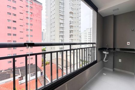 Sacada de apartamento para alugar com 1 quarto, 41m² em Centro, São Bernardo do Campo