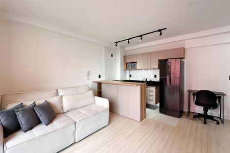 Sala de apartamento para alugar com 1 quarto, 41m² em Centro, São Bernardo do Campo