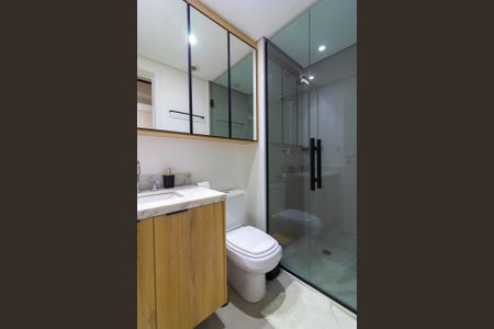 Apartamento para alugar com 33m², 1 quarto e sem vaga Apartamento para alugar com 33m², 1 quarto e sem vagaBanheiro